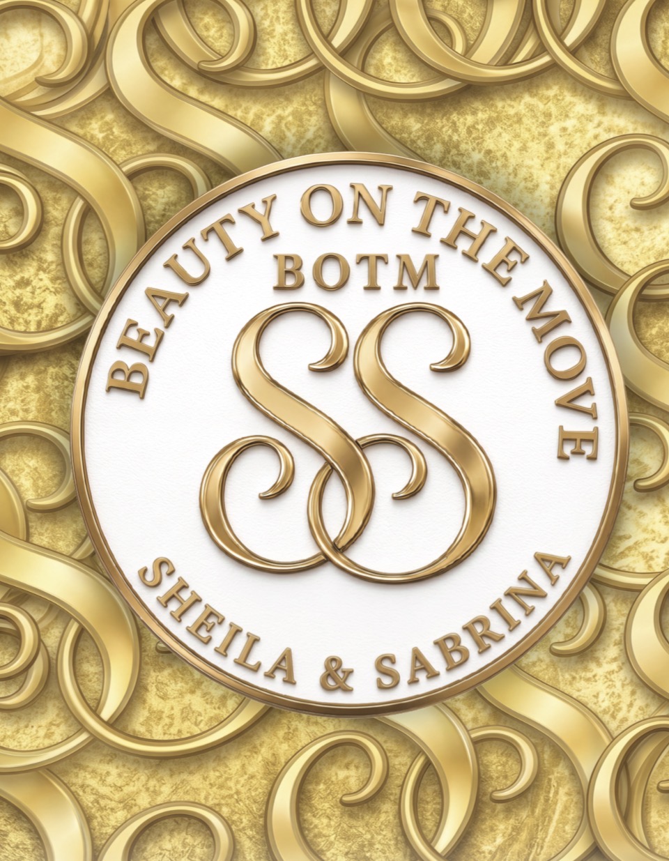 Beauty On The Move — Sheila and Sabrina logo